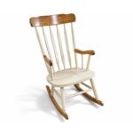 Country Classic Rocker wooden spindle relax chair