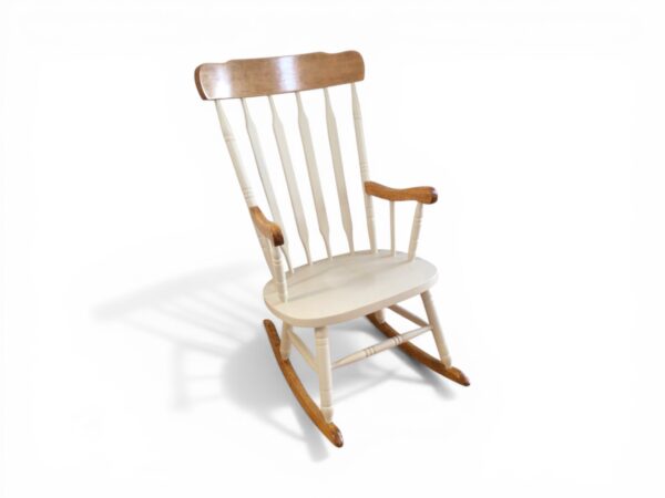Country Classic Rocker wooden spindle back chair