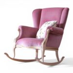 Twilight Comfort Rocker upholstered luxury rocking chair
