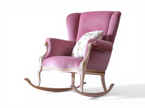 Twilight Comfort Rocker upholstered luxury rocking chair