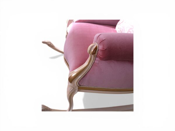 elegant cushioned rocking chair for living room