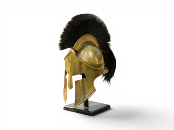 Luxury warrior helmet for premium interiors