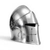 Handcrafted medieval Crusader Armour Helme