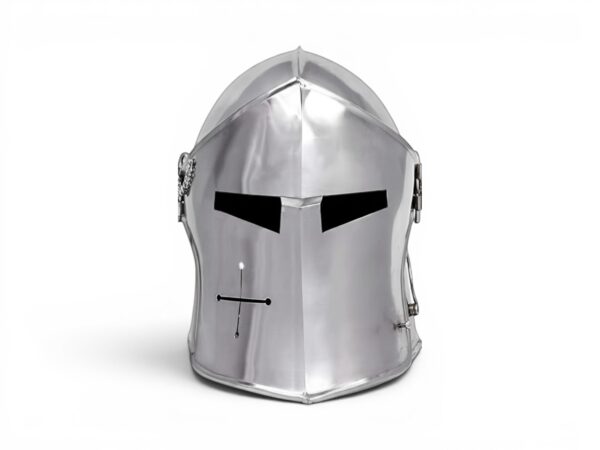 Metallic Crusader Armour Helmet for interiors