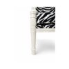 Luxury accent chair with high winged back