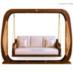 Aeon Lounge Frame Swing handcrafted in premium teakwood