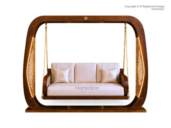 Aeon Lounge Frame Swing handcrafted in premium teakwood