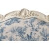 Premium teakwood sofa with floral carvings