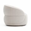 Modern curved sofa for living rooms
