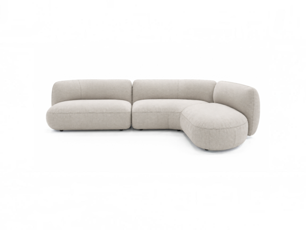 Luxury Italian style curved lounge sofa