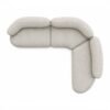 Designer curved sofa for modern luxury villas
