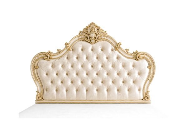 Royal teakwood bed with decorative canopy