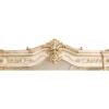 Handcarved luxury bed with carved columns