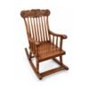 Natural teakwood rocking chair
